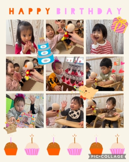 🎂お誕生日会🎉