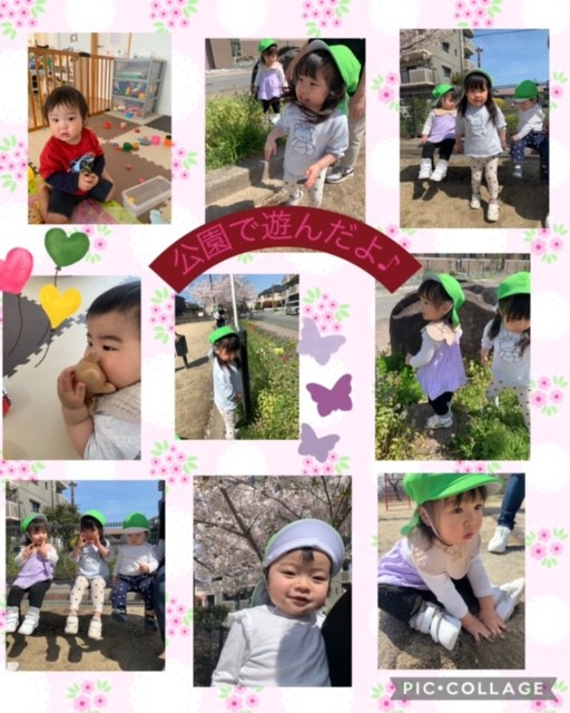 🌸公園でお花見🌼