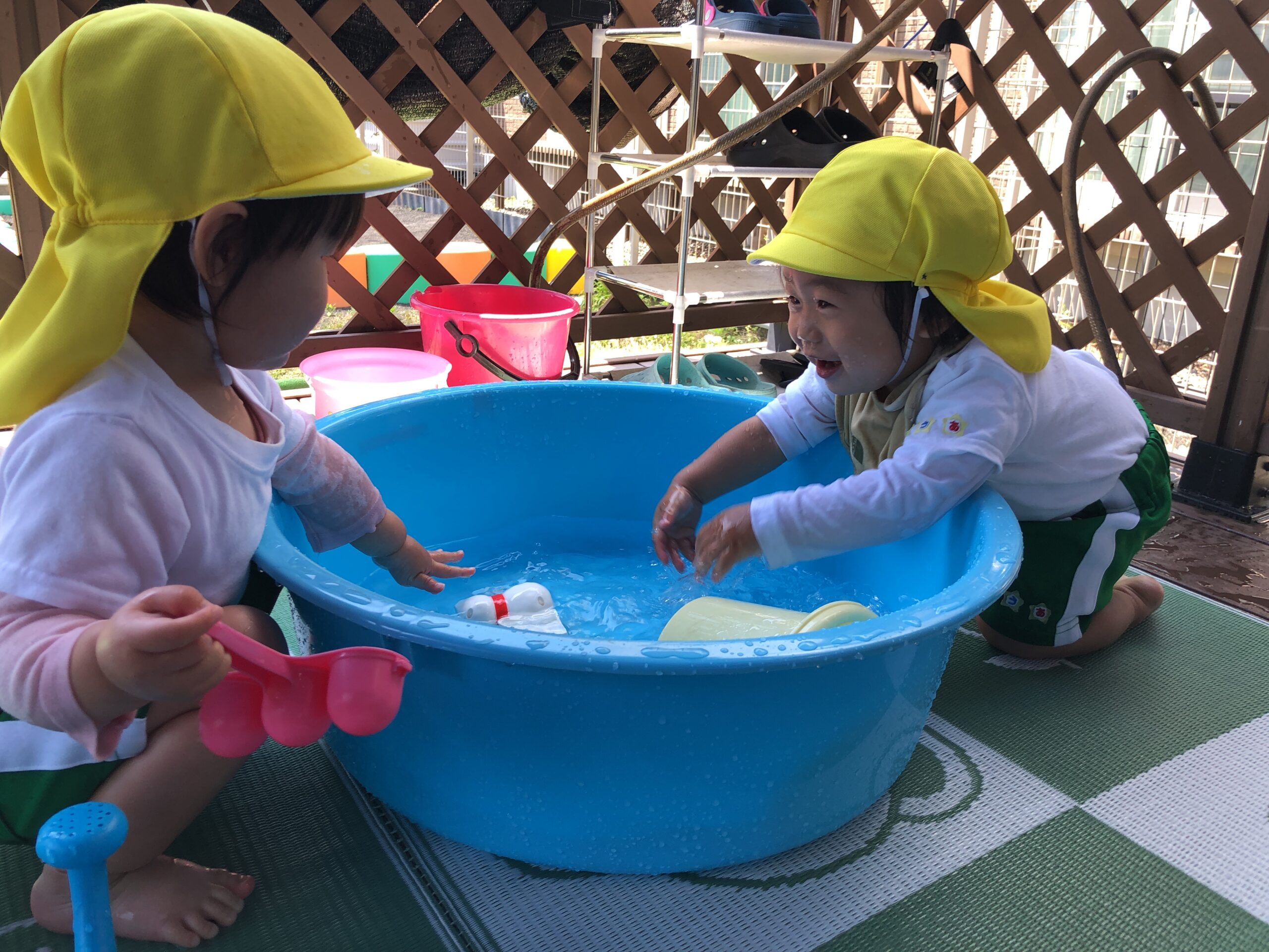 水遊び🚿☀️